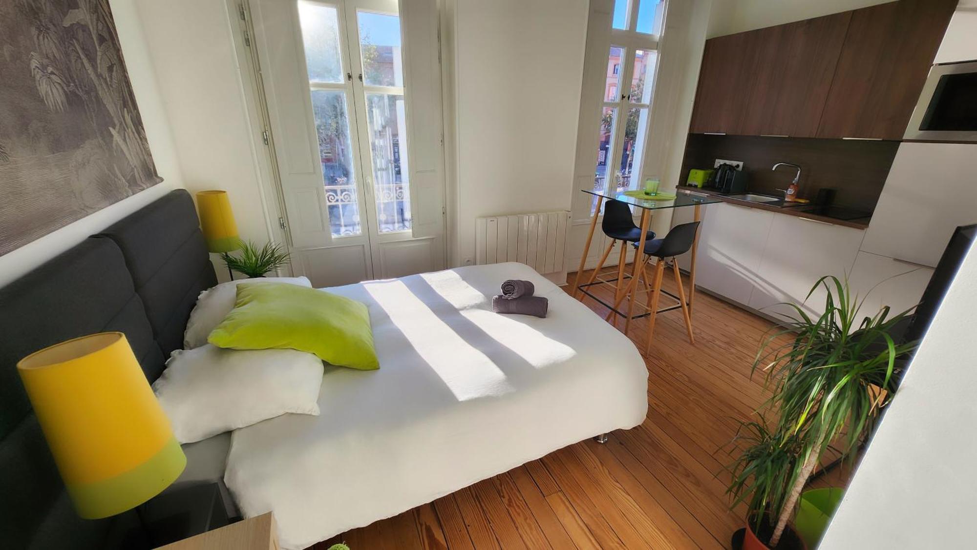 Le Jardin D'Eden Premium - Equipe, Balcon, Hypercentre Lägenhet Toulouse Exteriör bild